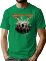 Sheriff Orbit Bootleg Graphic T-Shirt - Green