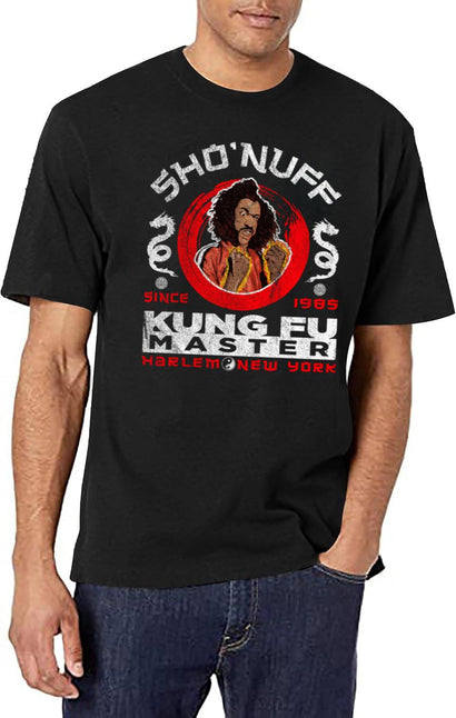 Sho Nuff Kung Fu Master Black T-Shirt - Black