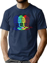 Signature 3D Art The Clown From Terrifier T-Shirt for Men & Women, T-Shirts Graphic Tee - Navy