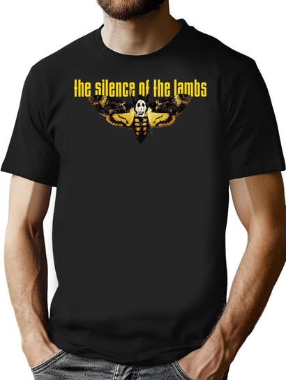 Silence Of The Lambs T-Shirt for Men & Women, T-Shirts Graphic Tee - Black