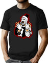 Silent Clown T-Shirt for Men & Women, T-Shirts Graphic Tee - Black