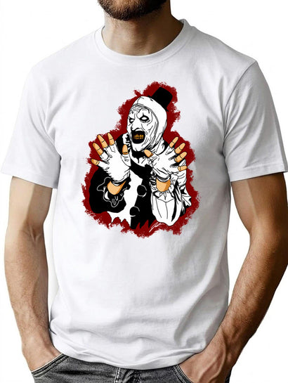 Silent Clown T-Shirt for Men & Women, T-Shirts Graphic Tee - Black