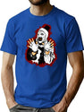 Silent Clown T-Shirt for Men & Women, T-Shirts Graphic Tee - Blue