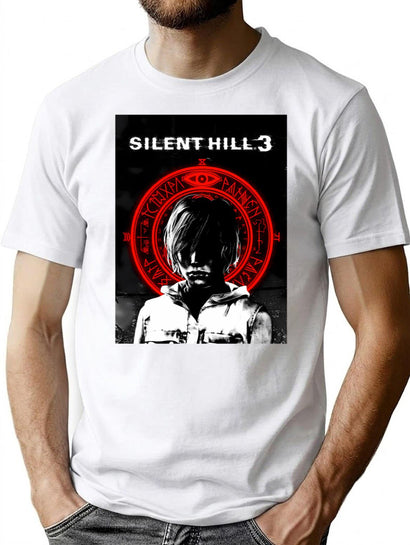 Silent Hill 3 - Heather T-Shirt for Men & Women, T-Shirts Graphic Tee - Black