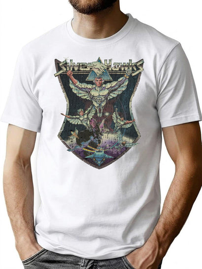 Silverhawks 1986 T-Shirt for Men & Women, T-Shirts Graphic Tee - Black