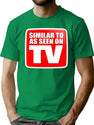 Similar To As Seen On Tv Bootleg Graphic T-Shirt - Green