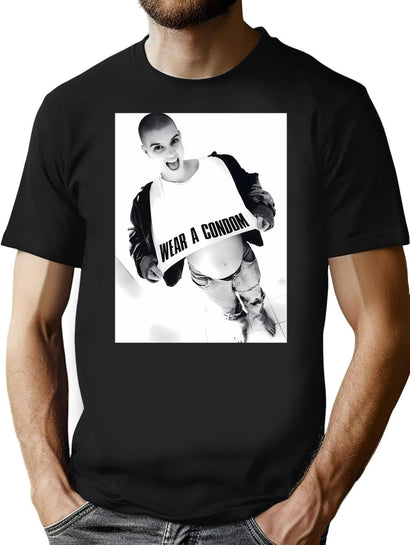 Sinnead O'Connor T-Shirt for Men & Women, T-Shirts Graphic Tee - Black