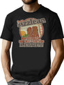 Sizzlean 1977 Premium Heavyweight Cotton T-Shirt - Black