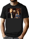 Skeet Ulrich Neve Campbell T-Shirt for Men & Women, T-Shirts Graphic Tee - Black
