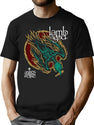 Skeleton Eagle 15Th Anniversary T-Shirt for Men & Women, T-Shirts Graphic Tee - Black