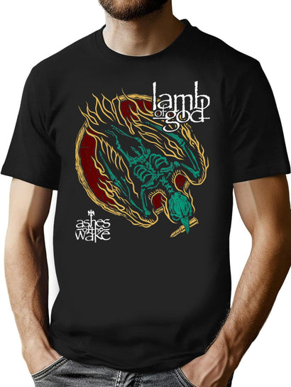 Skeleton Eagle 15Th Anniversary T-Shirt for Men & Women, T-Shirts Graphic Tee - Black