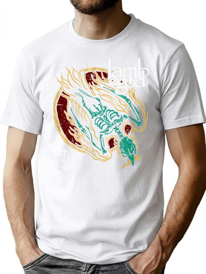 Skeleton Eagle 15Th Anniversary T-Shirt for Men & Women, T-Shirts Graphic Tee - Black