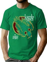 Skeleton Eagle 15Th Anniversary T-Shirt for Men & Women, T-Shirts Graphic Tee - Green