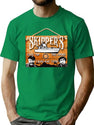 Skipper Gilligan'S Island Wooden Sign Premium Heavyweight Cotton T-Shirt - Green
