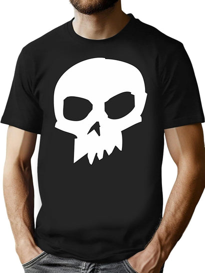 Skull Sid T-Shirt for Men & Women, T-Shirts Graphic Tee - Black