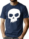 Skull Sid T-Shirt for Men & Women, T-Shirts Graphic Tee - Navy
