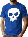 Skull Sid T-Shirt for Men & Women, T-Shirts Graphic Tee - Blue