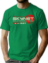 Skynet Global Dks Worn T-Shirt for Men & Women, T-Shirts Graphic Tee - Green