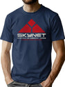 Skynet Sac Norad Worn T-Shirt for Men & Women, T-Shirts Graphic Tee - Navy