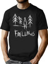 Slender Tee 2 T-Shirt for Men & Women, T-Shirts Graphic Tee - Black