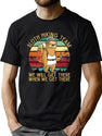 Sloth Hiking Team - We Will Get There When We Get There T-Shirt for Men & Women, T-Shirts Graphic Tee - Green