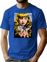 Smallest Man T-Shirt for Men & Women, T-Shirts Graphic Tee - Blue