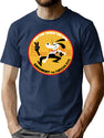 Snoobert - Coffee Shits Bootleg Graphic T-Shirt - Navy
