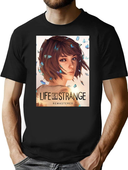 So Funny Life is Strange True Colors Funny Graphic Gift T-Shirt for Men & Women, T-Shirts Graphic Tee - Black
