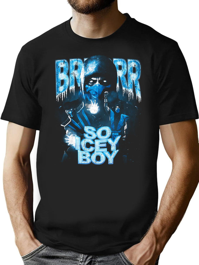 So Icey Boy Bootleg Graphic T-Shirt - Black
