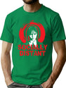 Socially Distant Goth Girl T-Shirt for Men & Women, T-Shirts Graphic Tee - Green