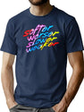 Softer Worser Slower Weaker Premium Heavyweight Cotton T-Shirt - Navy