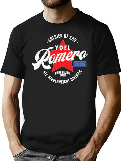 Soldier Of God Yoel Romero Classic T-Shirt for Men & Women, T-Shirts Graphic Tee - Black