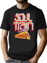 Soul Train Logo Worn T-Shirt for Men & Women, T-Shirts Graphic Tee - Black