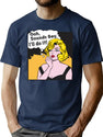 Sounds Gay T-Shirt for Men & Women, T-Shirts Graphic Tee - Navy