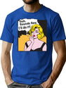 Sounds Gay T-Shirt for Men & Women, T-Shirts Graphic Tee - Blue