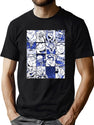 Special Present Oboro Shirakumo Collage Color Version Gift Movie Fans Black T-Shirt - Green