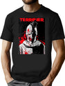 Special Present Terrifier Movie Horror Poster Art Gift Movie Fans T-Shirt for Men & Women, T-Shirts Graphic Tee - Black