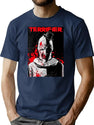 Special Present Terrifier Movie Horror Poster Art Gift Movie Fans T-Shirt for Men & Women, T-Shirts Graphic Tee - Navy