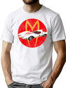 Speed Racer Vintage Go Go Go 80S Worn T-Shirt for Men & Women, T-Shirts Graphic Tee - White