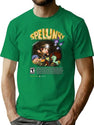 Spelunky Hd Vintage Style Bootleg Promo Bootleg Graphic T-Shirt - Green
