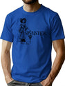 Spinster T-Shirt for Men & Women, T-Shirts Graphic Tee - Blue