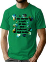 Spit - Funny Bad Translation Quote With Glitch Art Bootleg Graphic T-Shirt - Green