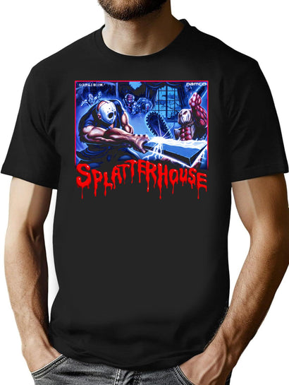 Splatterhouse T-Shirt for Men & Women, T-Shirts Graphic Tee - Black