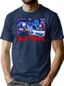 Splatterhouse T-Shirt for Men & Women, T-Shirts Graphic Tee - Navy