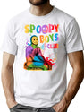 Spoopy Boys Club - Pride Edition T-Shirt for Men & Women, T-Shirts Graphic Tee - White