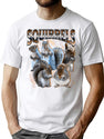 Squirrel Bootleg Grunge Bootleg Graphic T-Shirt - White