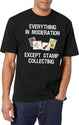 Stamp Collecting For Collectors Funny Moderation T-Shirt for Men & Women, T-Shirts Graphic Tee - White