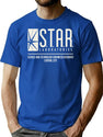 Star Labs T-Shirt for Men & Women, T-Shirts Graphic Tee - Blue