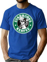 Starborks Kerfee T-Shirt for Men & Women, T-Shirts Graphic Tee - Blue