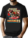 Starsky Hutch Show Retro Worn T-Shirt for Men & Women, T-Shirts Graphic Tee - Black